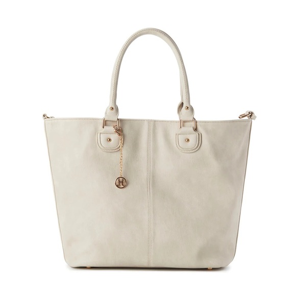VANESSA jeane & jax Satchel Tote Bag in Ivory, NWT - Picture 3 of 5